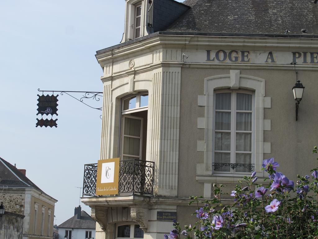 Le Relais De La Caleche Hotel Saint-Denis-d'Anjou ภายนอก รูปภาพ